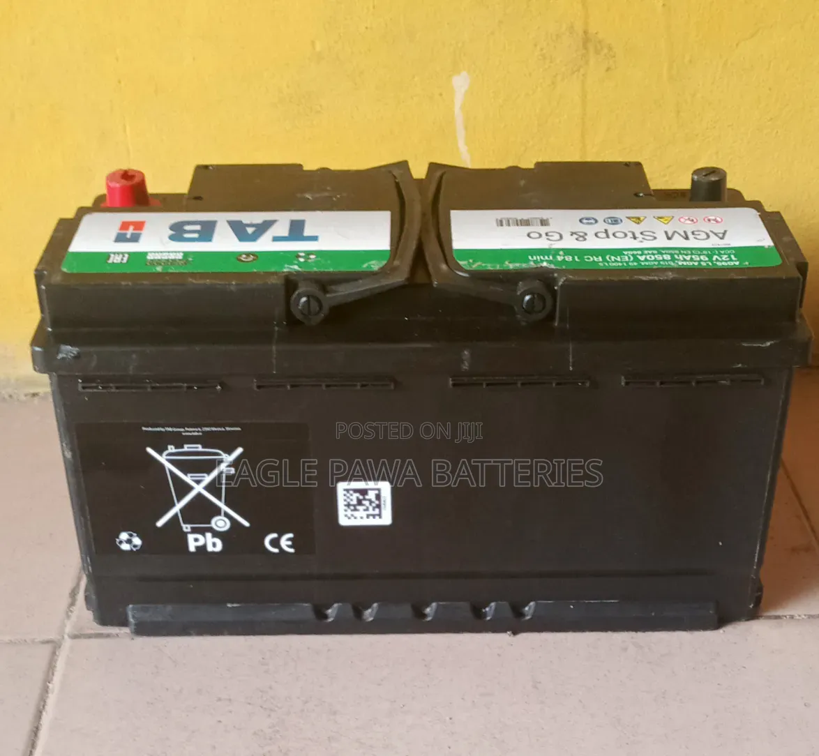 Tab AGM Battery 95ah 850ca