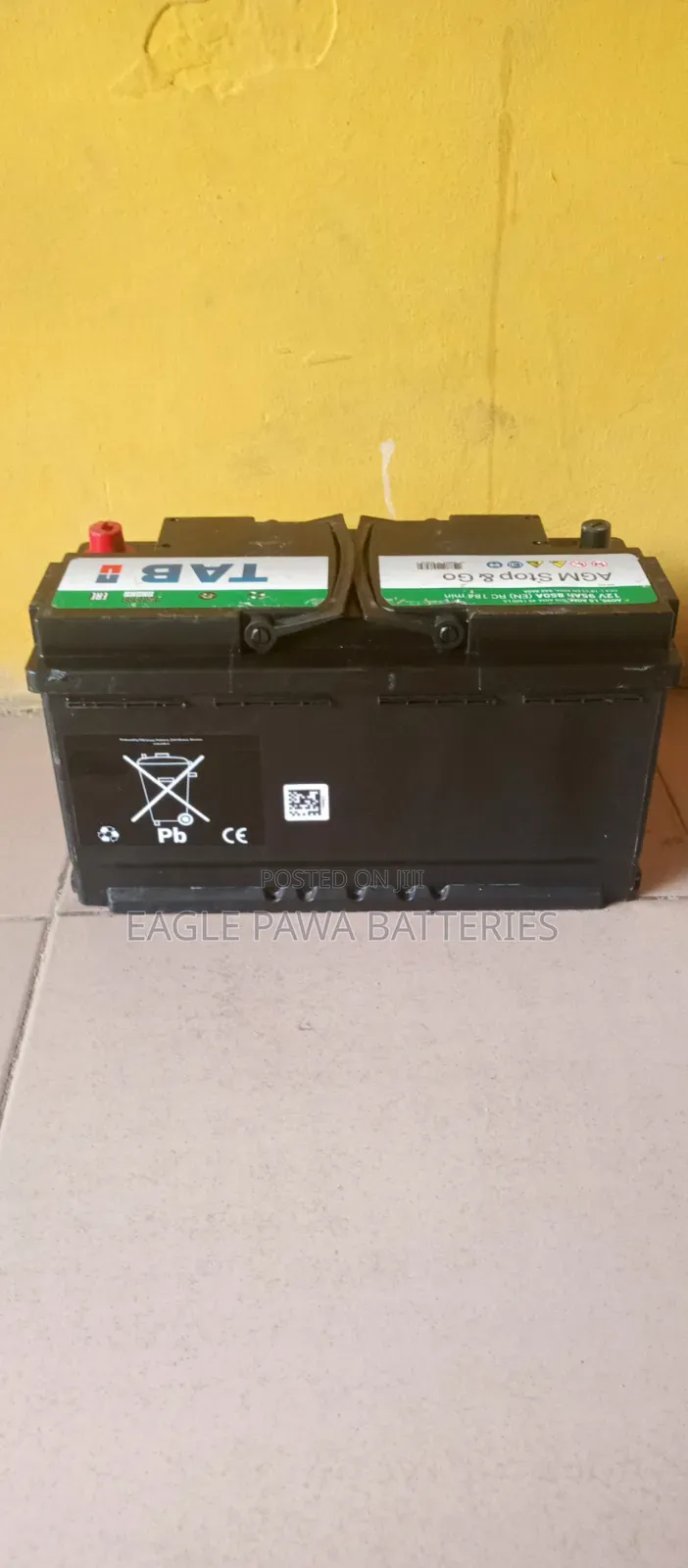 Tab AGM Battery 95ah 850ca
