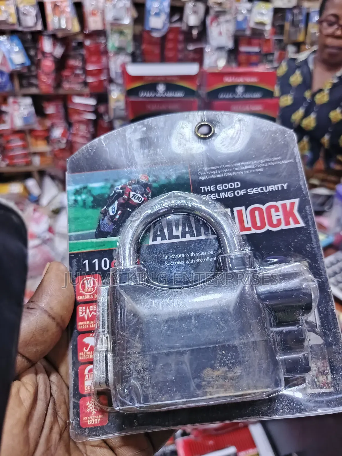 Alarm Padlock for Door/Motor/Bike/Car