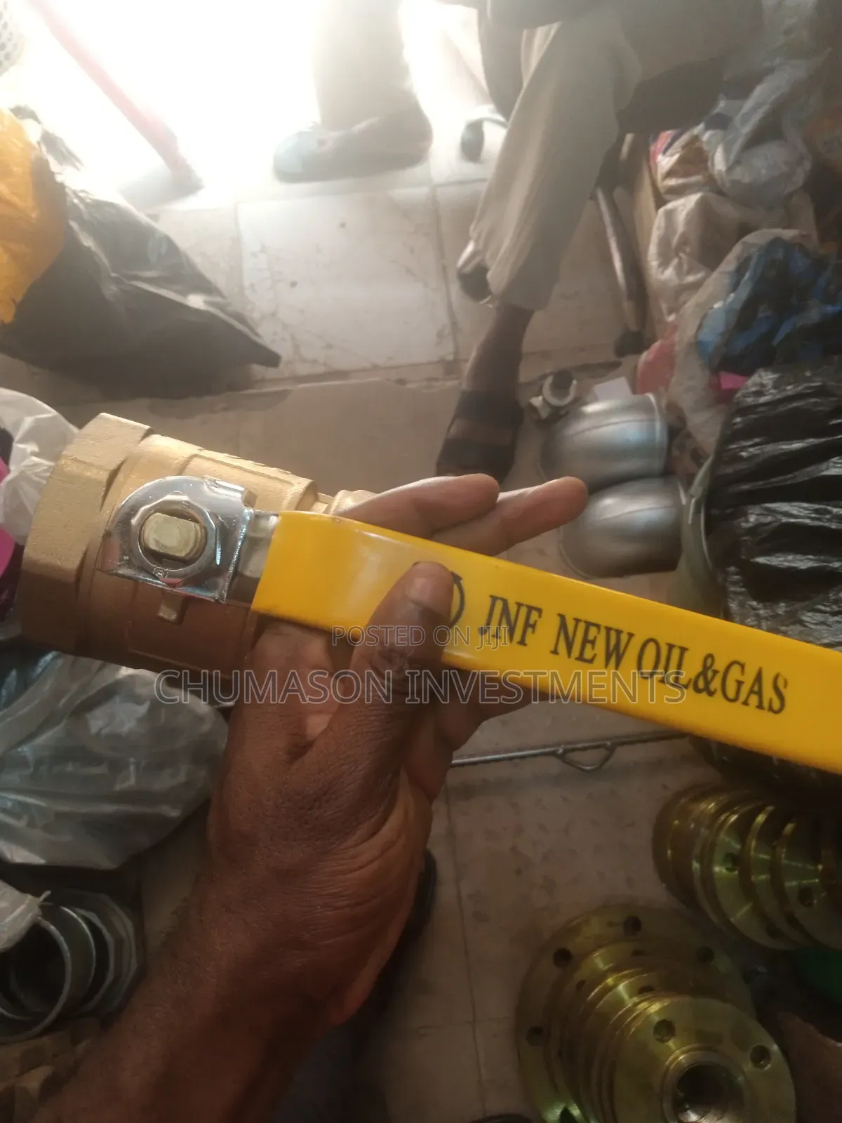 4inches Oil Gas Valve Brass Valve