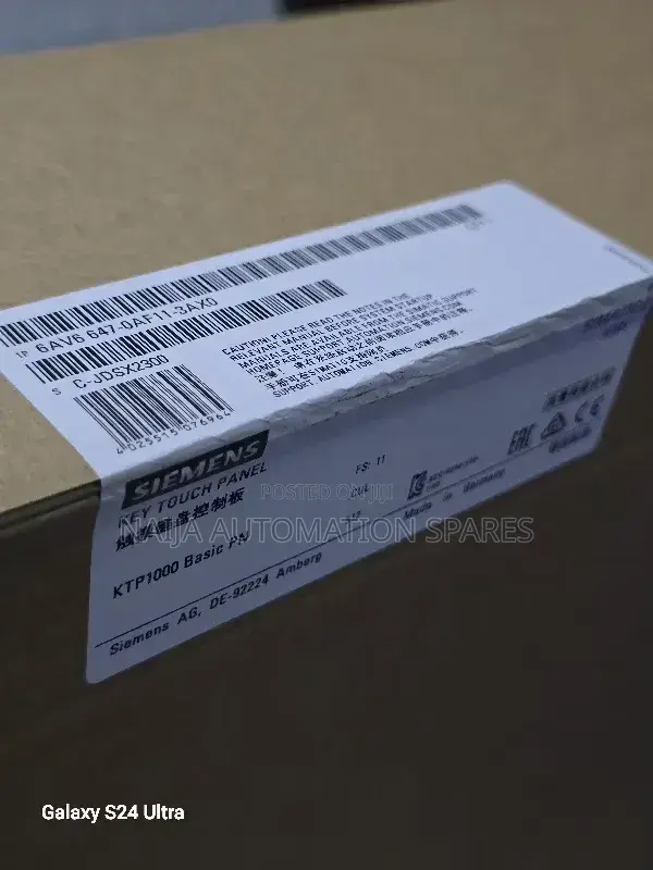 Siemens | Simatic Hmi Ktp1000 Basic Color | 6av6647-0af11-3ax0