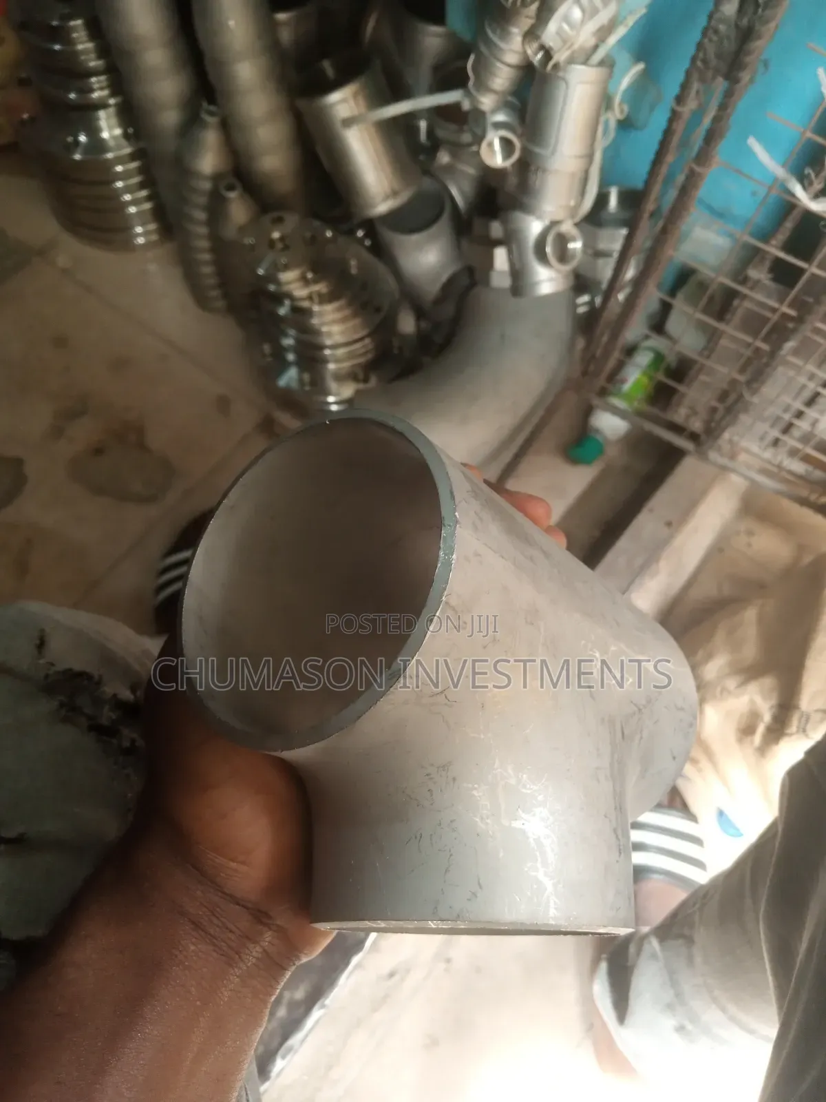 4inches Welded Stainless Tee