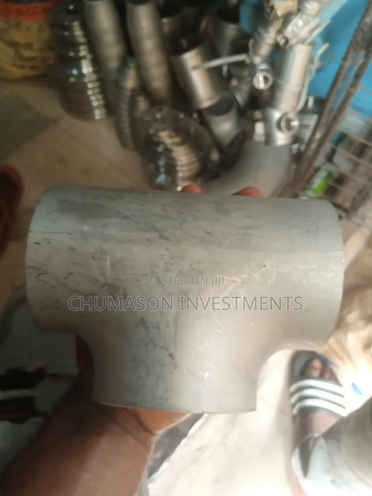 4inches Welded Stainless Tee