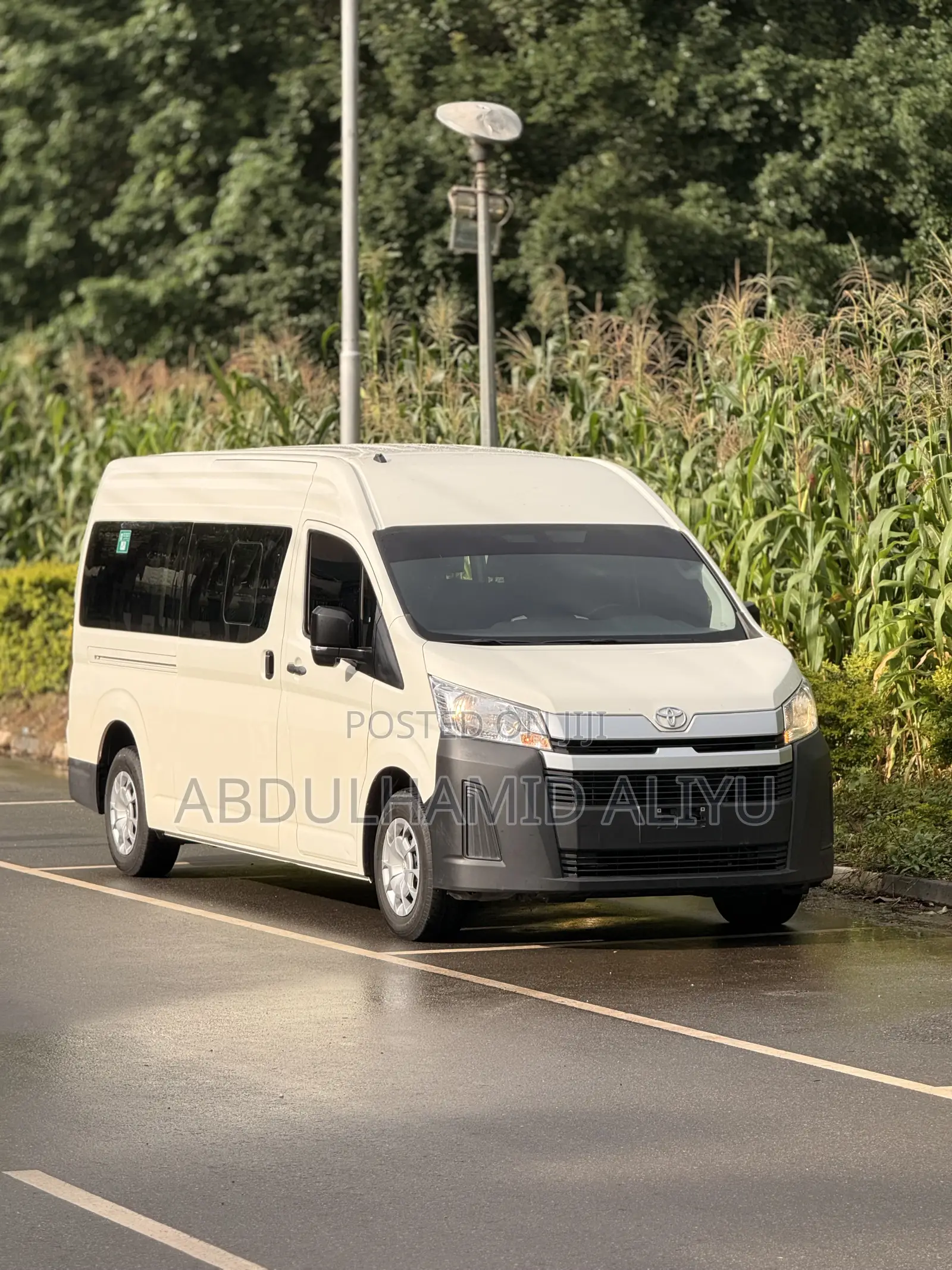 New Toyota HiAce 2026 White