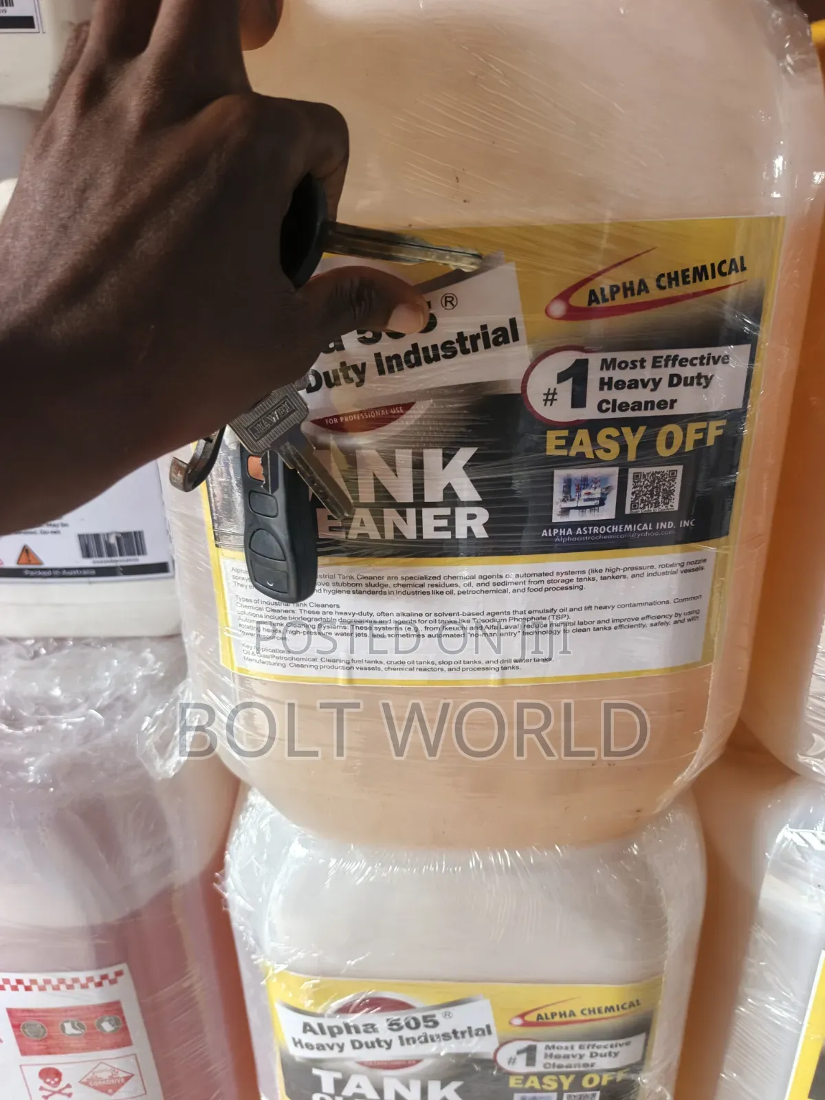 Alpha 505 Heavy Duty Industrial Tank Cleaner