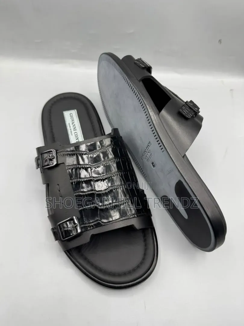Giovani Conti Palm Slippers in 2 Designs