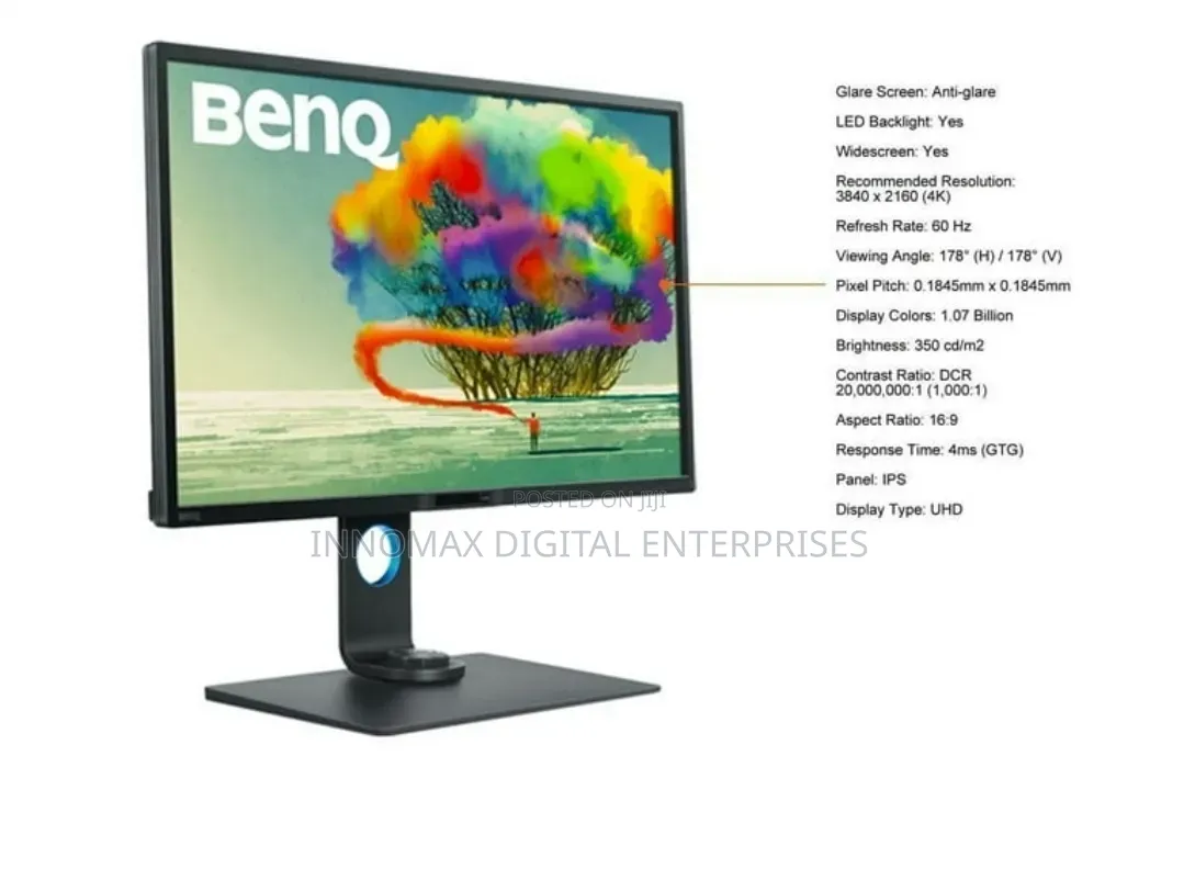 BenQ 32-Inch UHD Professional Monitor for Designers,video Editors