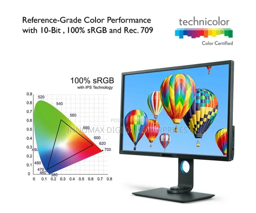 BenQ 32-Inch UHD Professional Monitor for Designers,video Editors