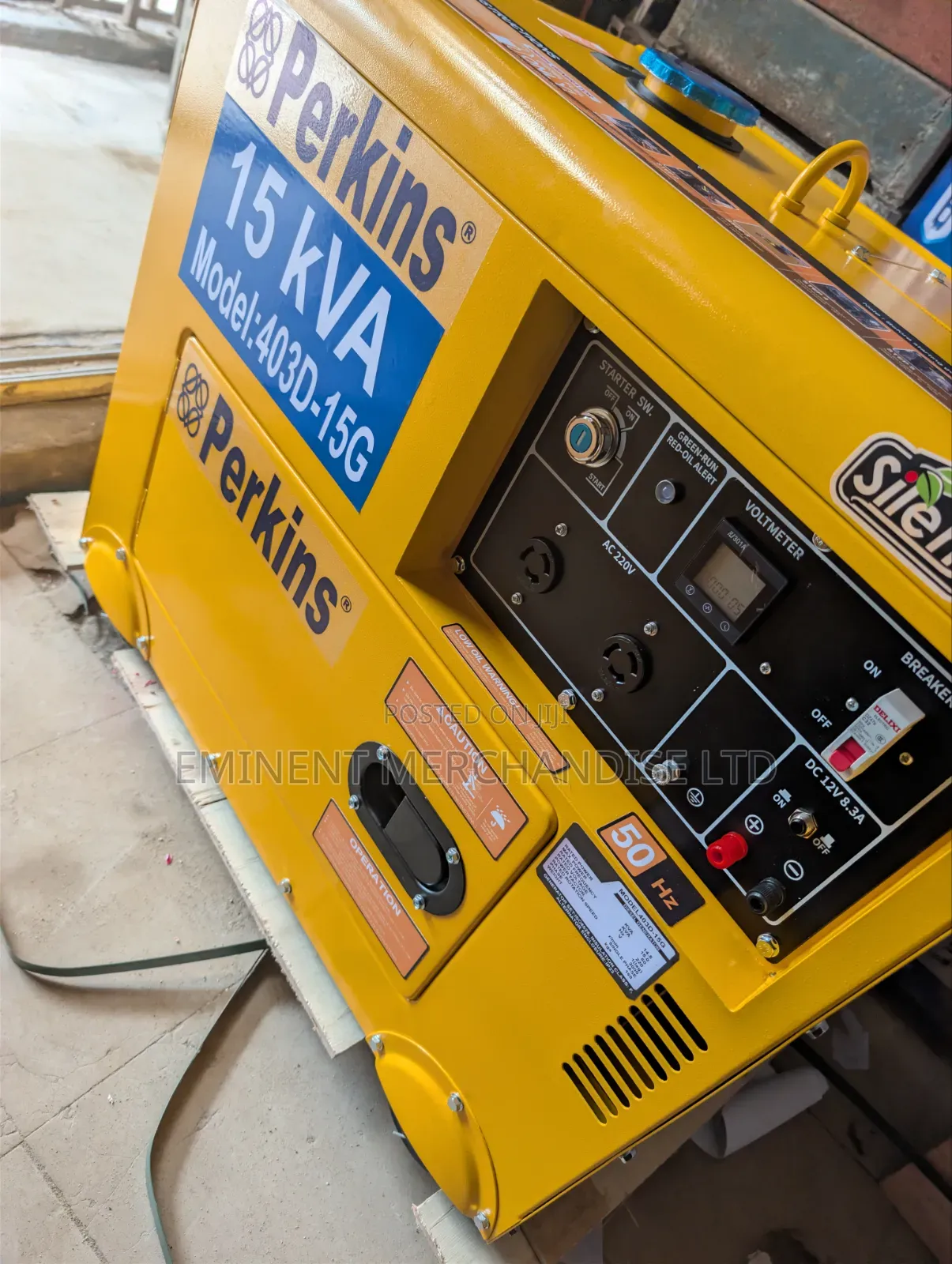Perkins Soundproof 15kva Generator