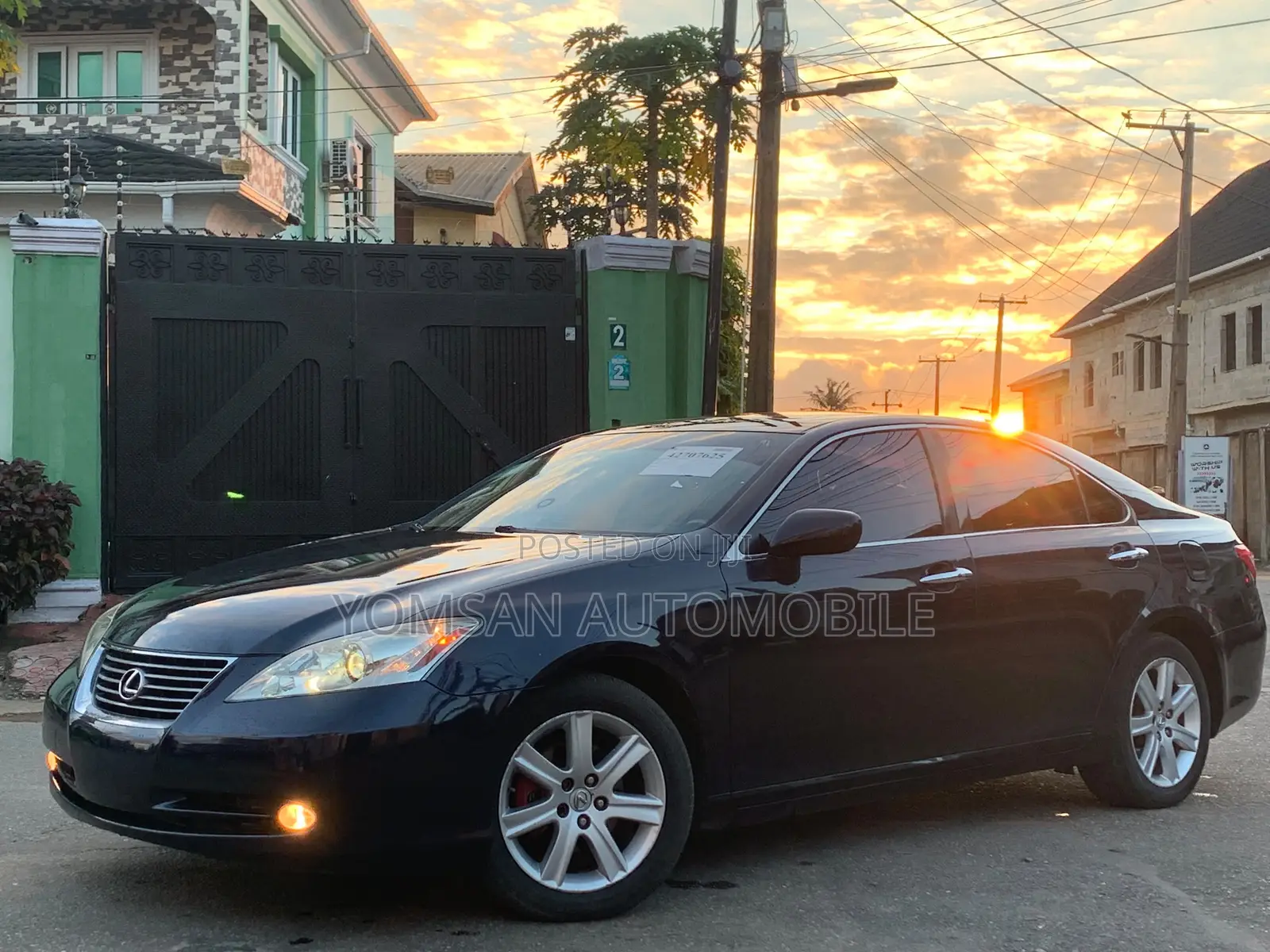 Lexus ES 350 2008 Blue