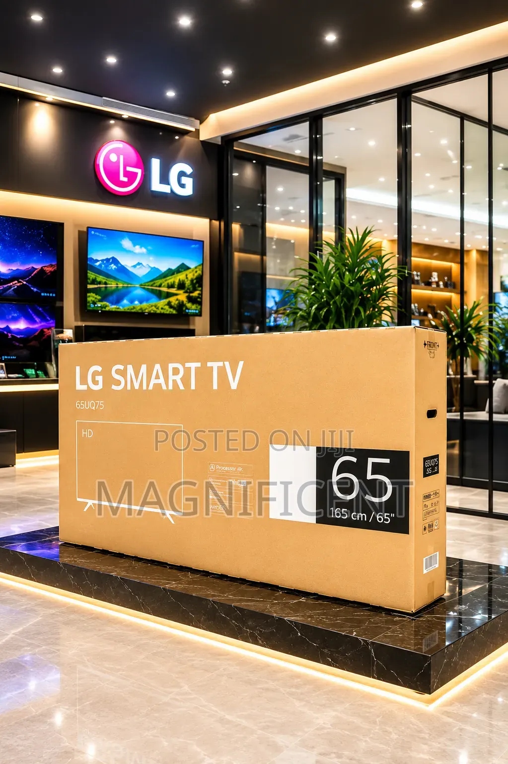 LG 65uq63 65-Inch Uhd Smart TV – Crystal Clear Picture Smart Ente