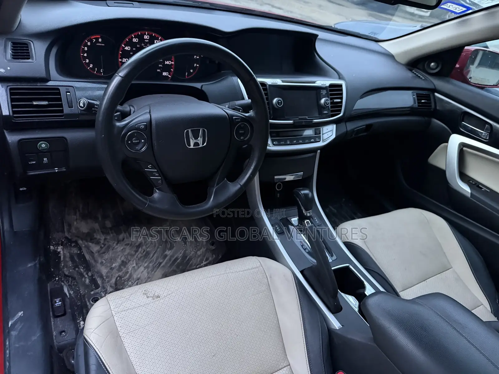 Honda Accord LX-S 2dr Coupe FWD (2.4L 4cyl 2A) 2016 Red