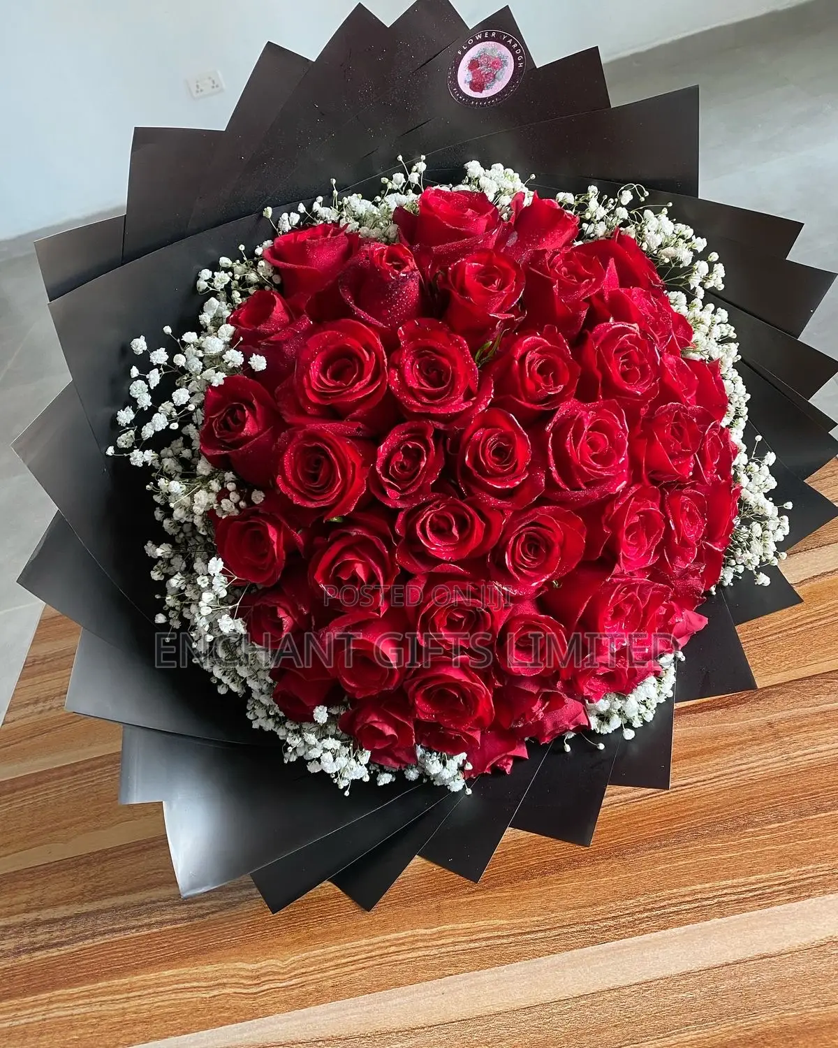100 Fresh Roses Stems - Bulk Wholesale Vendor in Abuja