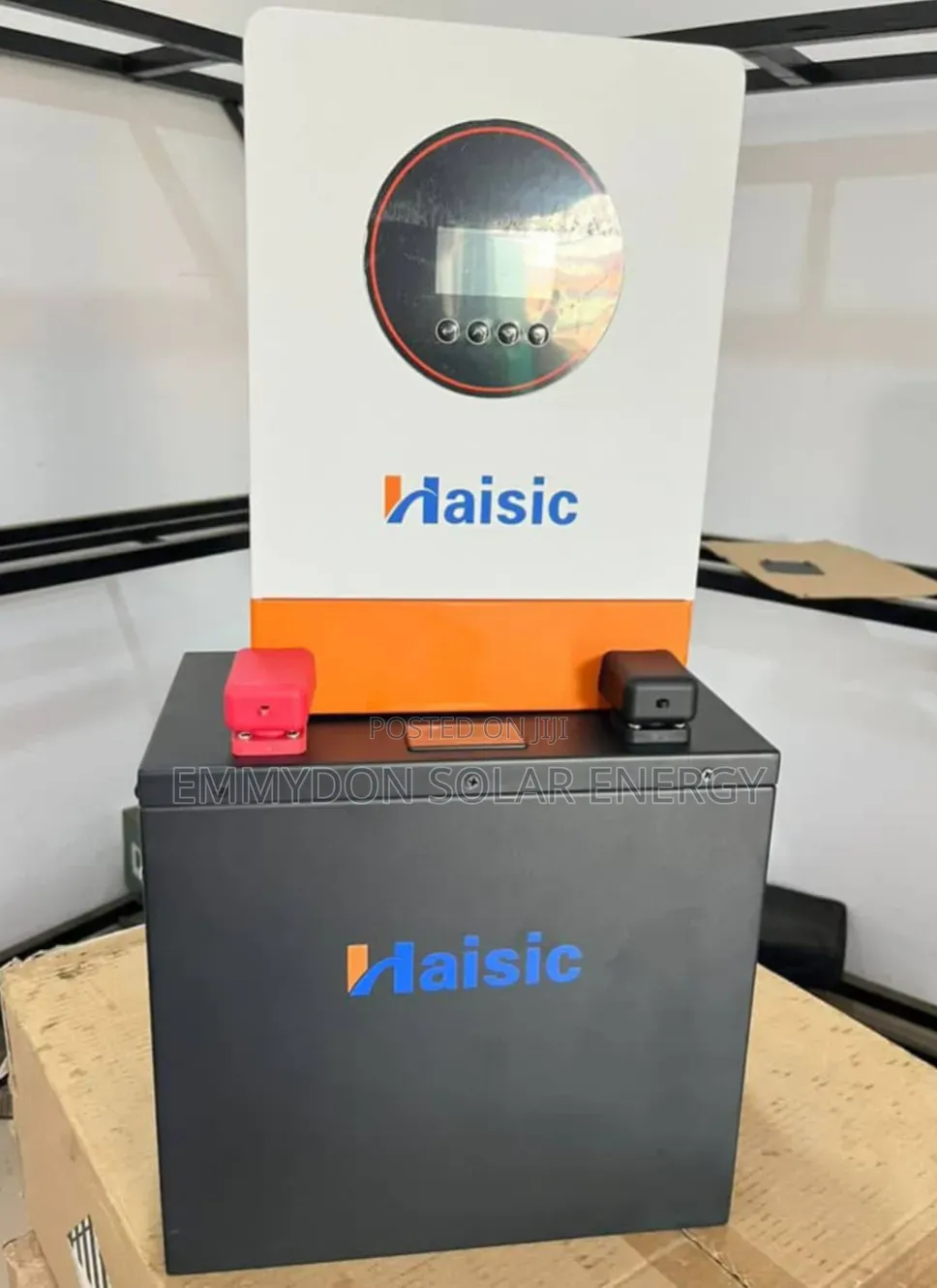 Haisic All in One 4kwh Lithium Battery With 1.5kva Inverter Hybrid 12v