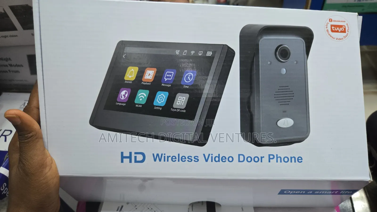 HD Wireless Video Door Bell With Tuya App