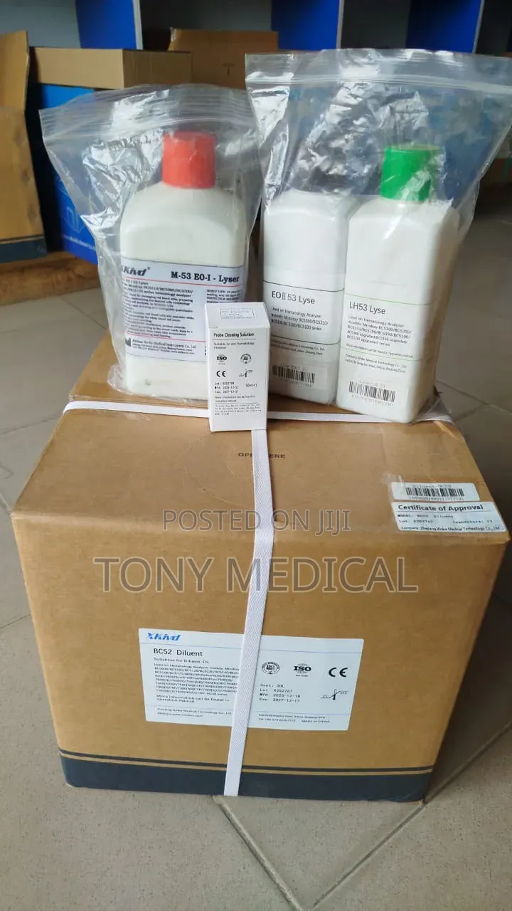 M-53lh LYSE Complete Set Up for Bc5300 Mindray Hematology Analyzer