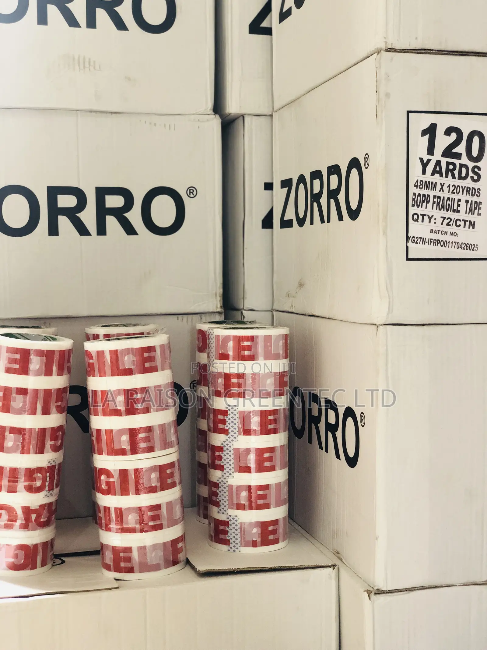 Abro Fragile Tape