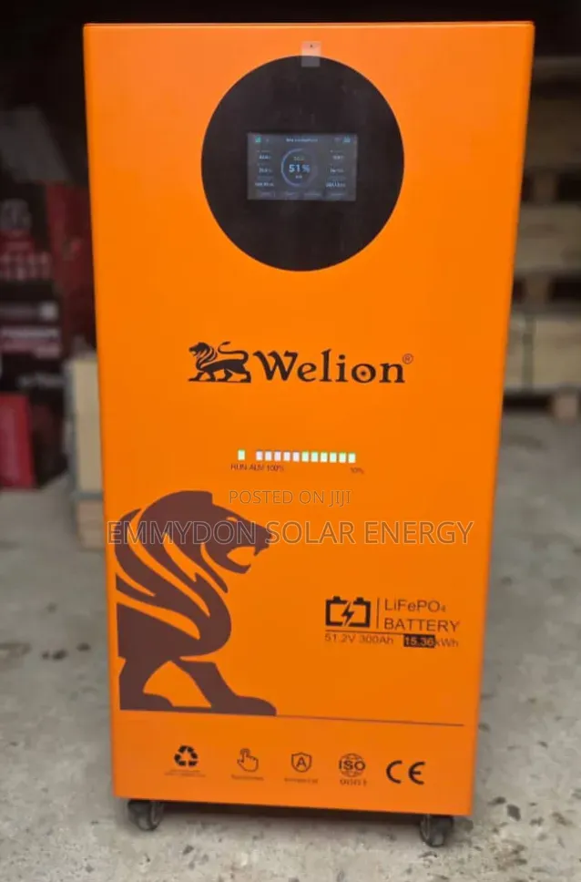 Welion Lithium Iron Battery 15kwh 51.2V