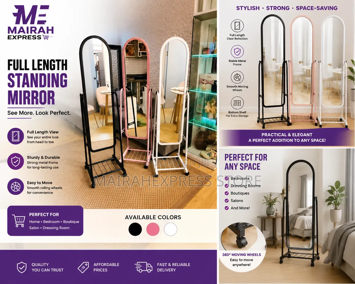 Full Length Standing Mirrors T2mm7