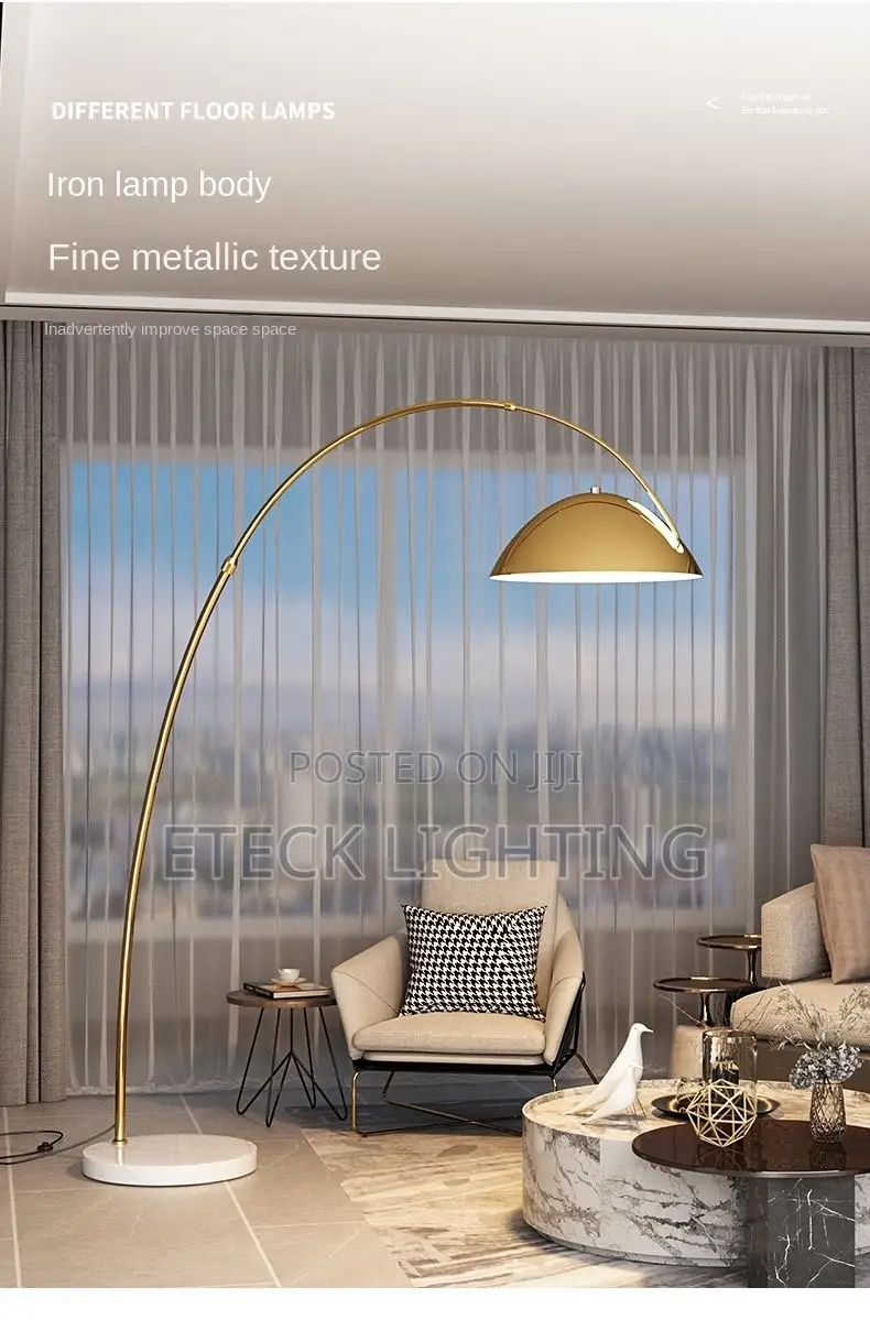 Modern Living Room Bedroom Luxury Home Decor Standing Floor Lamp