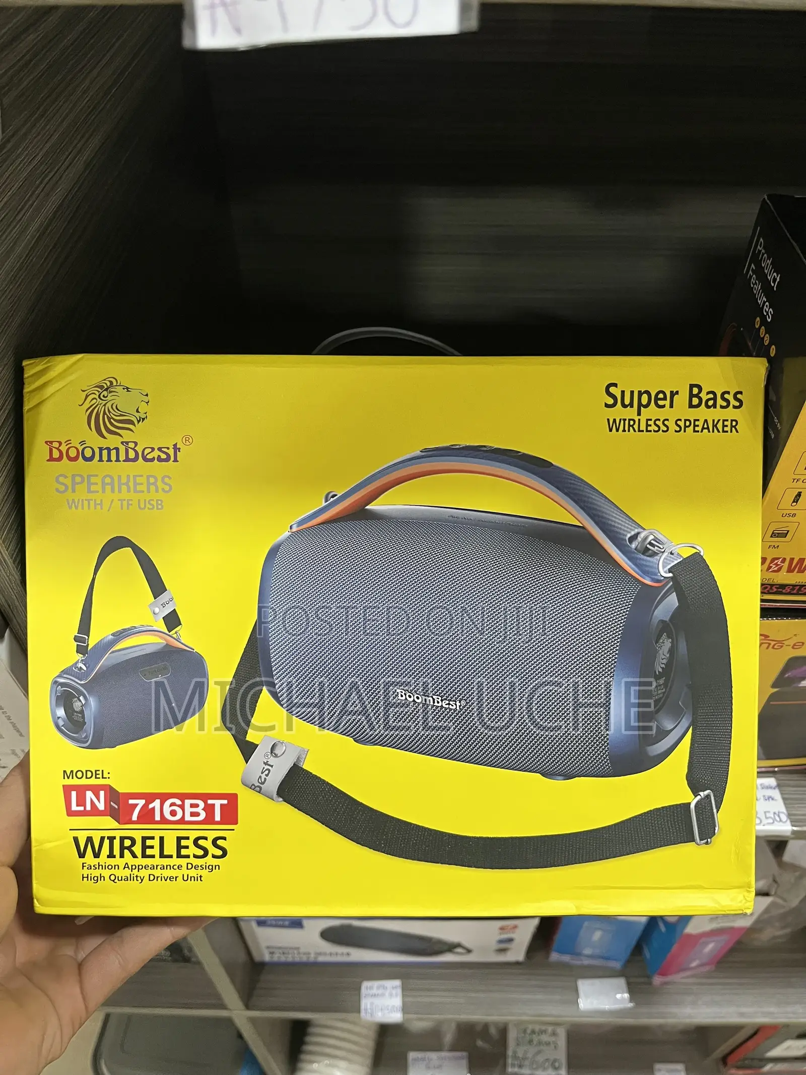 BoomBest LN-716BT Wireless Bluetooth Speaker – Portable Powerful