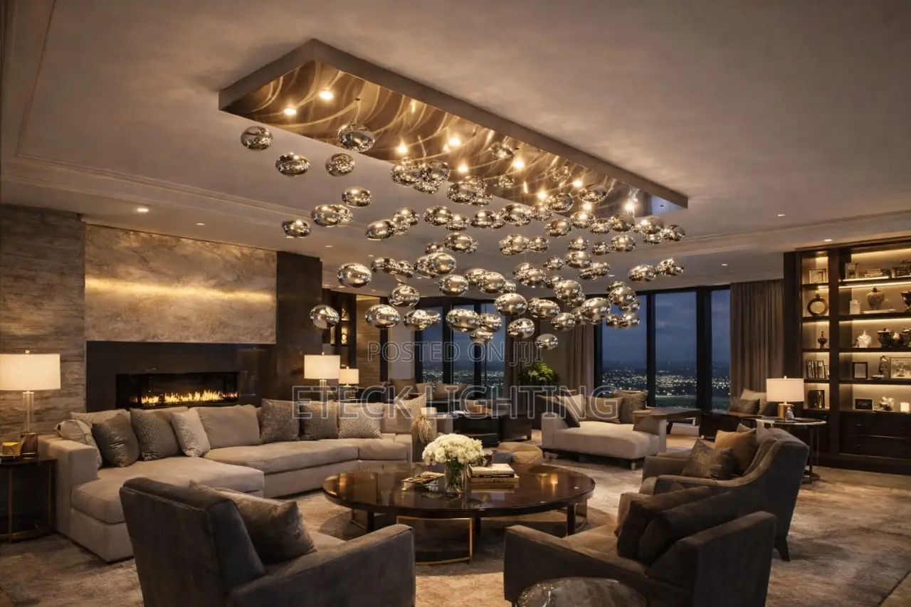 Luxury Modern Led Rain Drop Dining Room Living Room Light