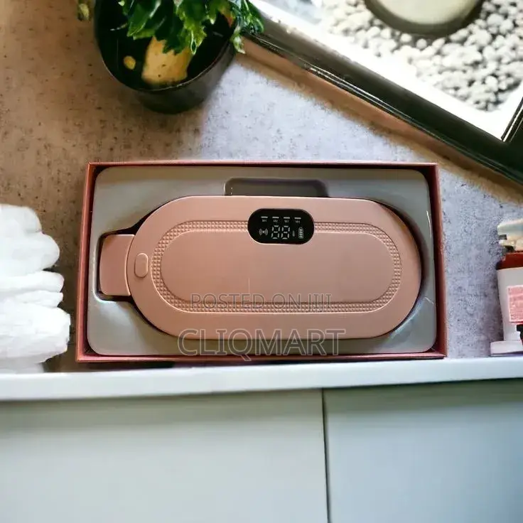 Menstrual Heating Pad Belt - Cordless Period Cramp Relief Massager