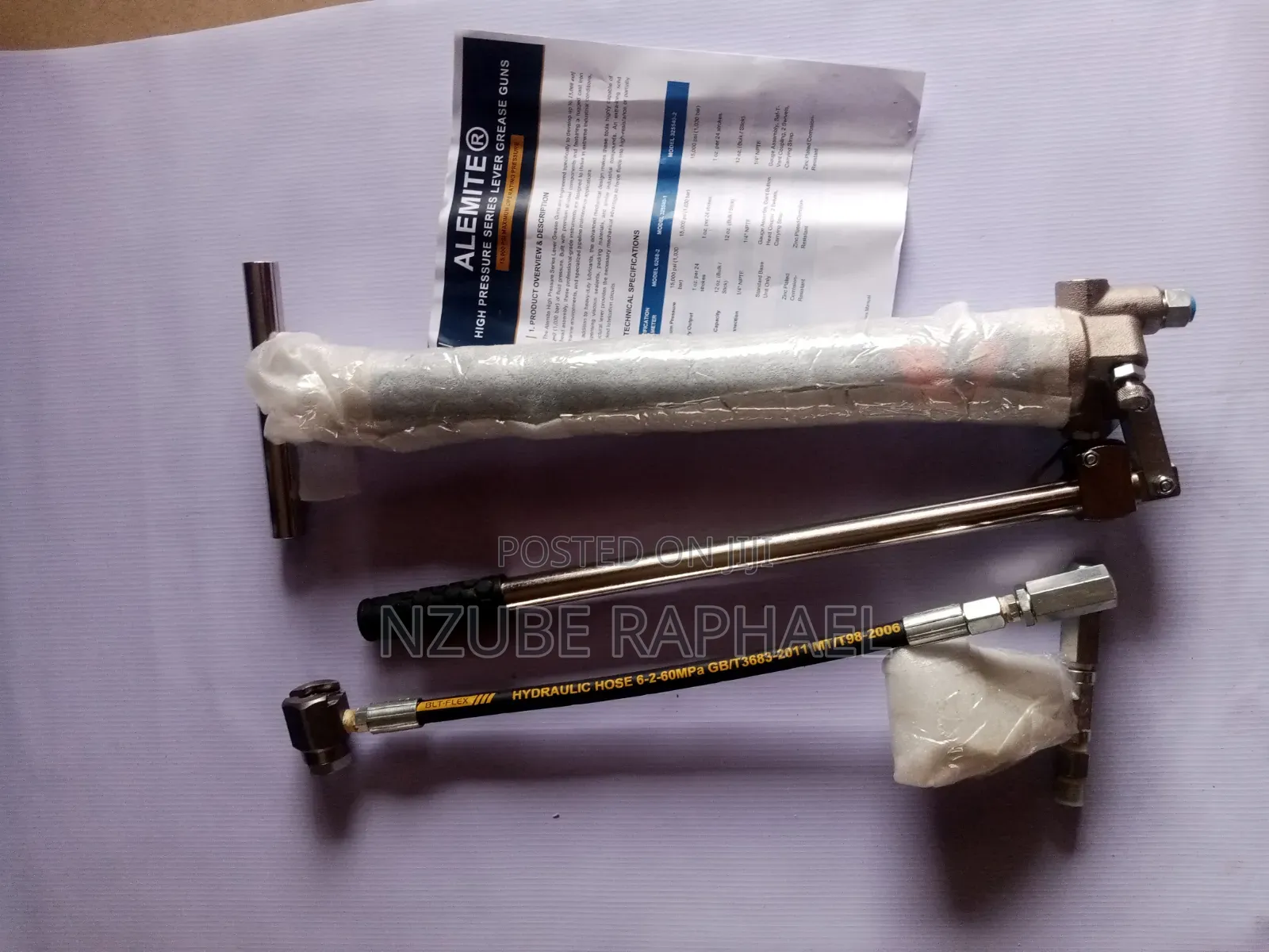 Alemite High Pressure Grease Gun
