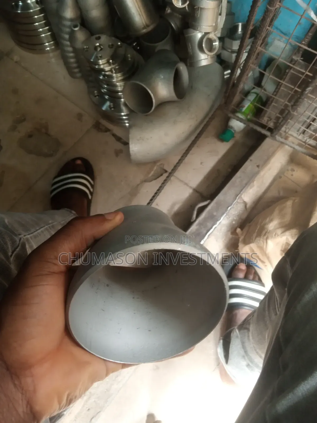 6 by 4 Stainless Reducer (Welded)