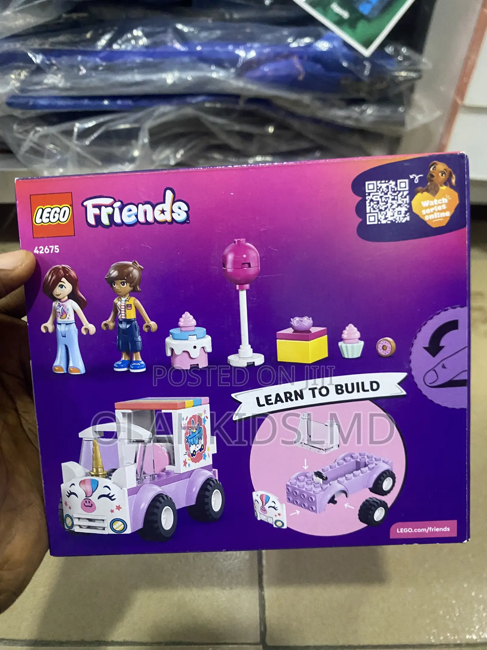 LEGO Friends Unicorn Cake Delivery Car 42675 Kids 4+