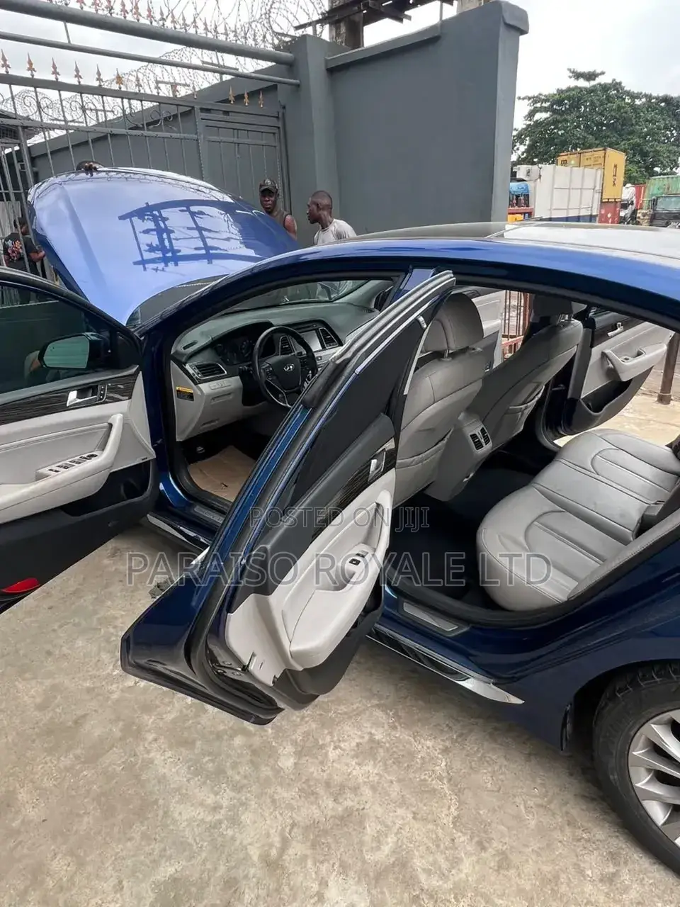 Hyundai Sonata 2015 Blue