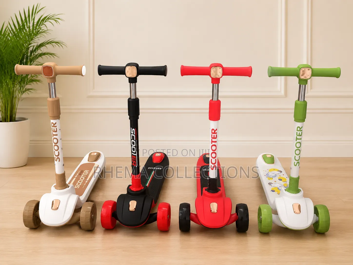 Headlamp Children Scooter Big Size Scooter (Age 4-8)