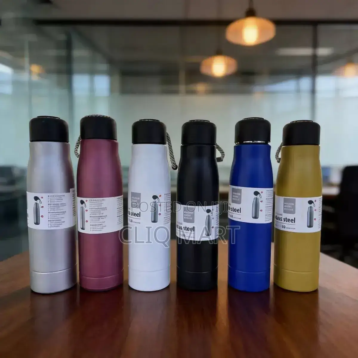 Thermos Vacuum Flask With Rope Handle