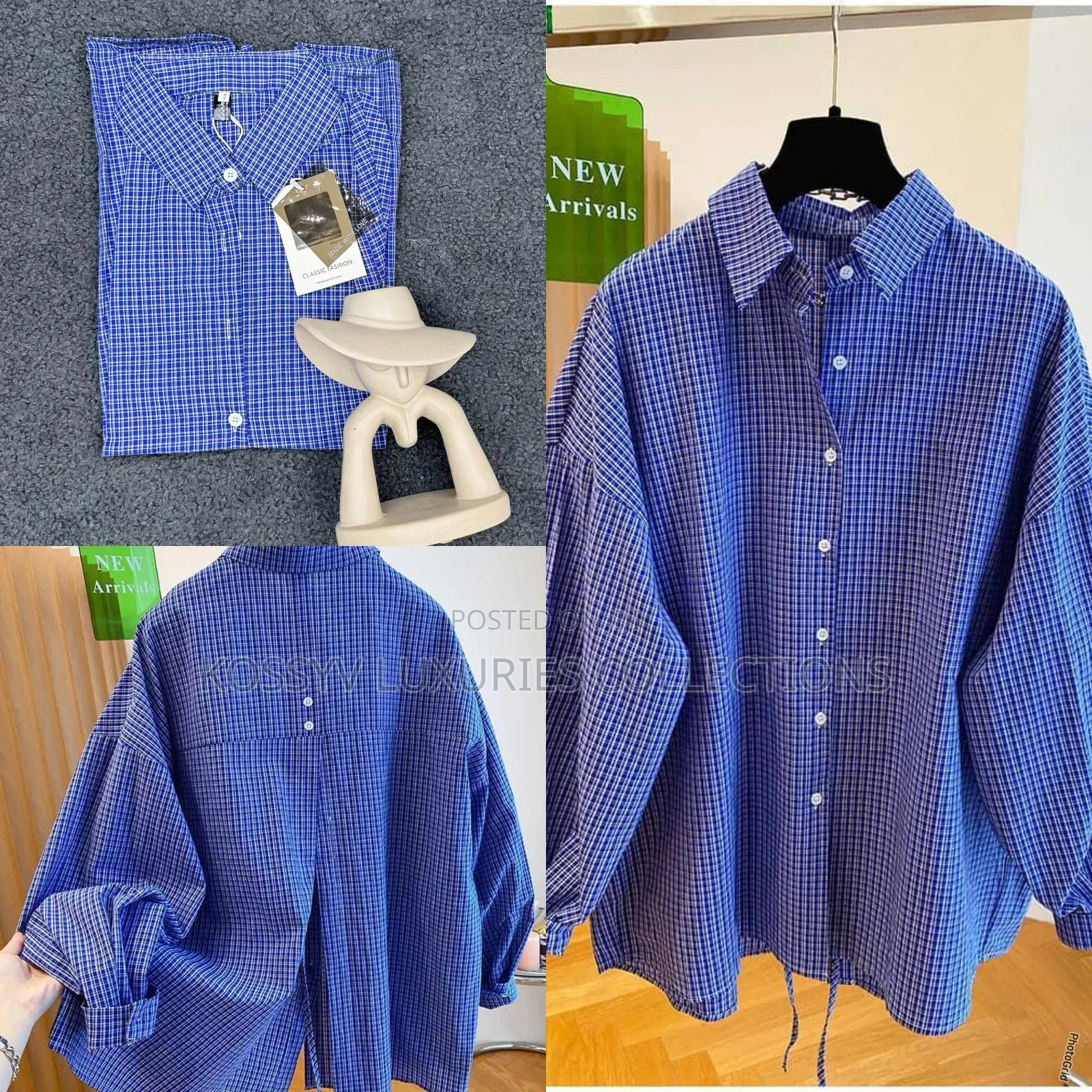 Stock Shirt Beautiful Design Size 8-16 Can Comfortably Wear