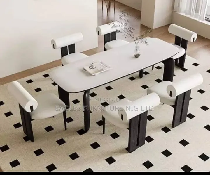Top Notch Turkish Design Dinning Table With 6 Chairs