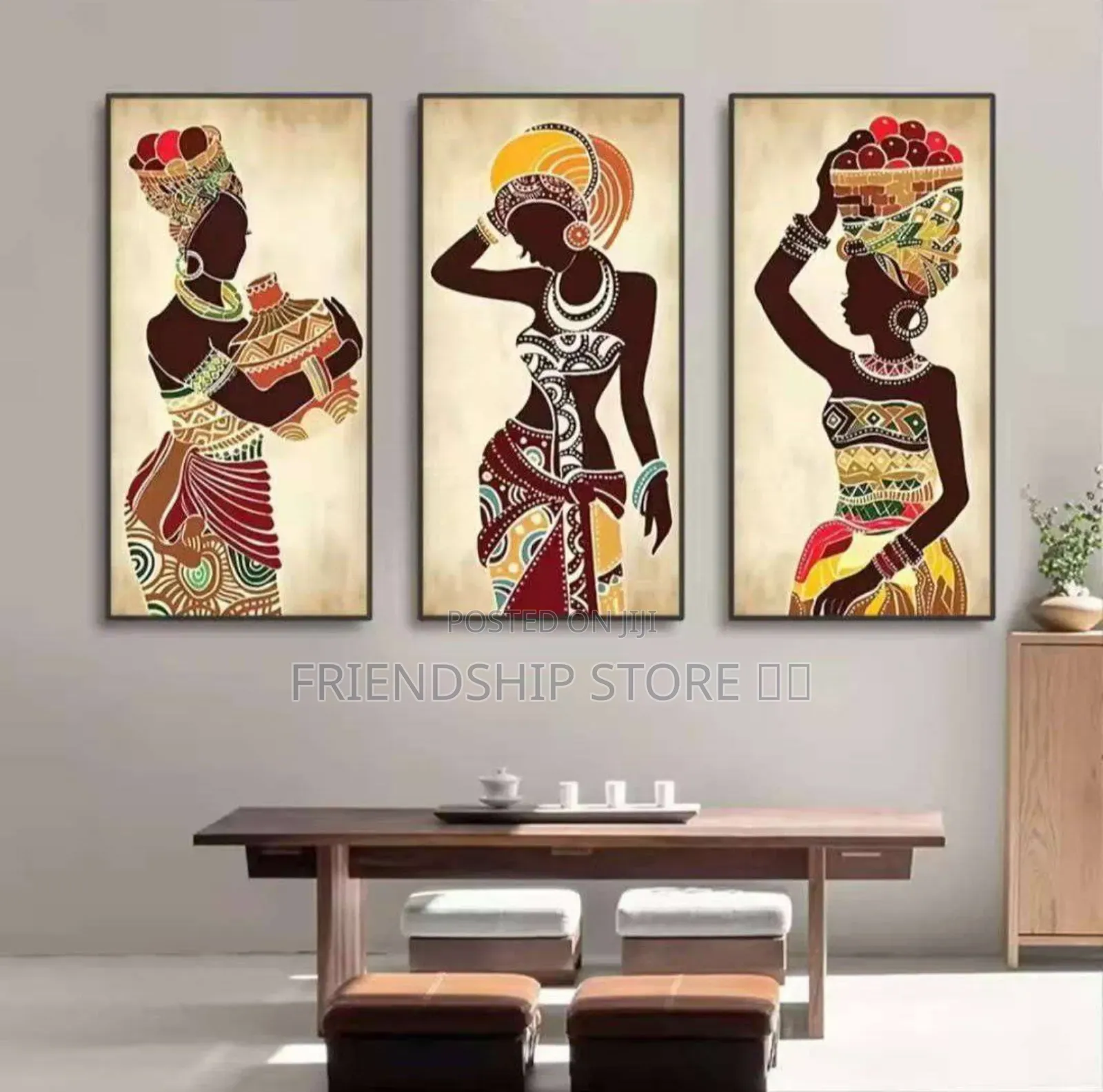 3pcs Set Crystal Acrylic Wall Frame 40 by 60cm (*3)
