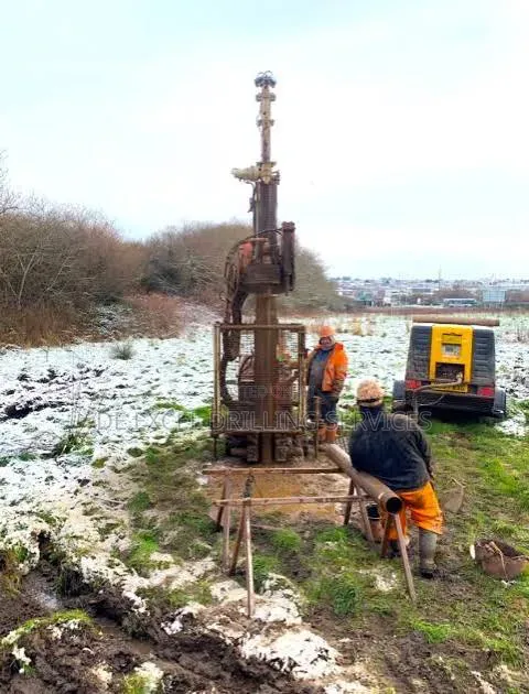 Rotary Drilling for Industrial Borehole in Lagos.