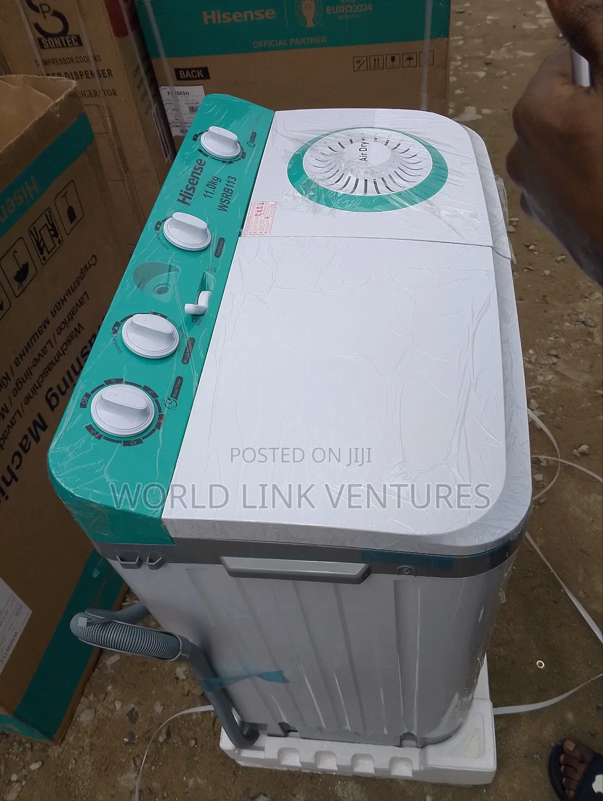 Hisense Twin Tup Washing Machine 11 KG
