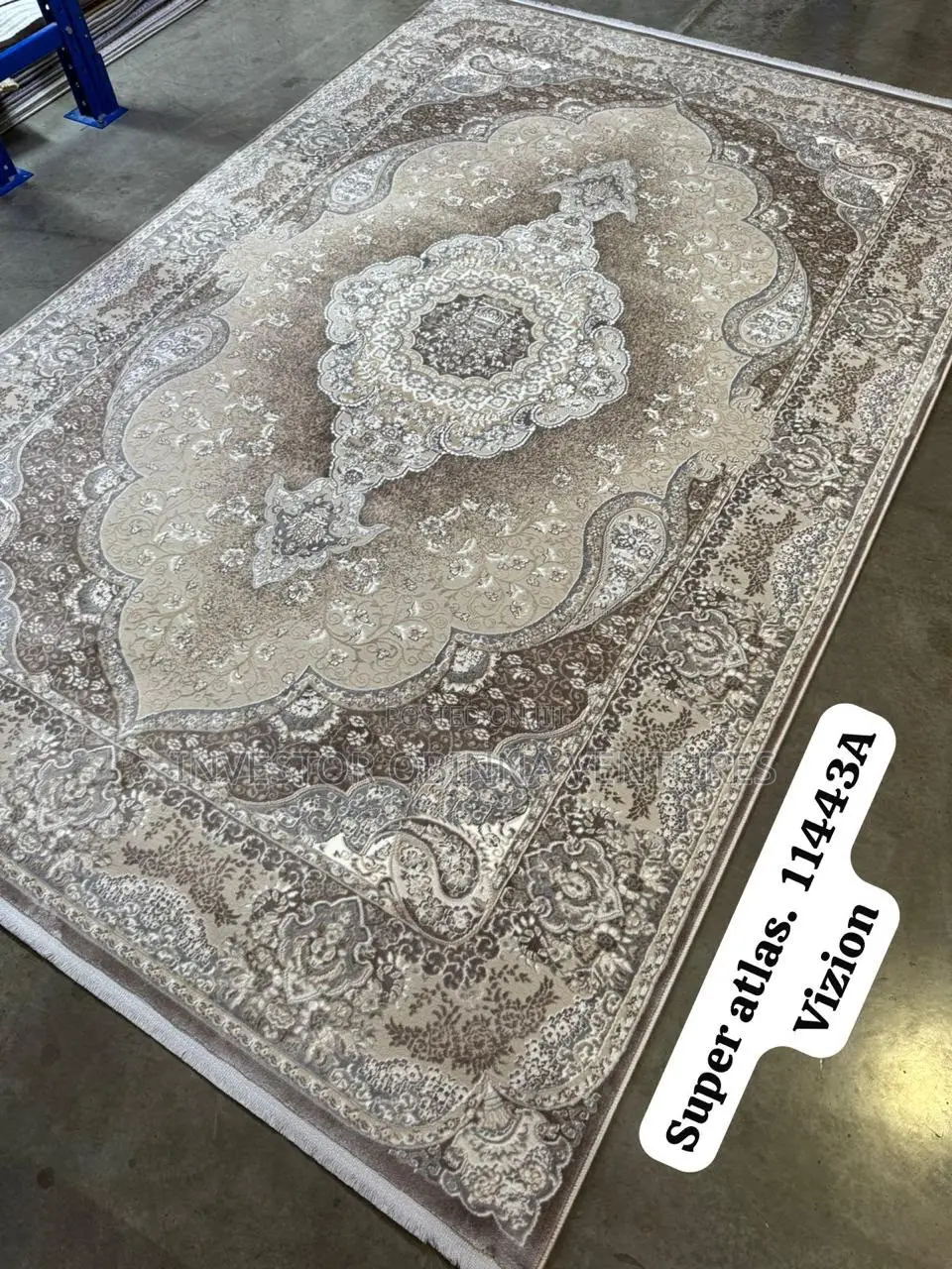 Kashmir Silk Touch Carpet Turkey Luxurious Center Rug