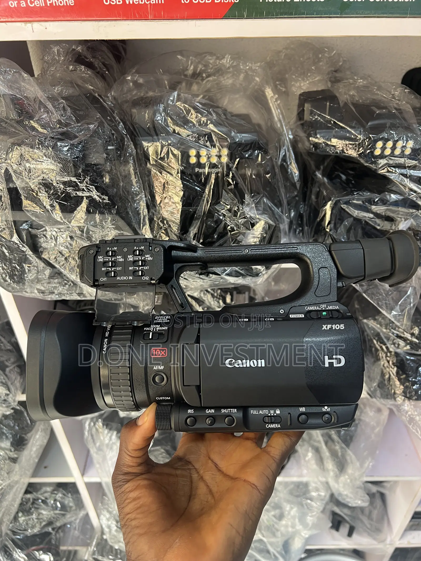 Canon Xf105 Hd Camcorder With Sdi and Hdmi Output