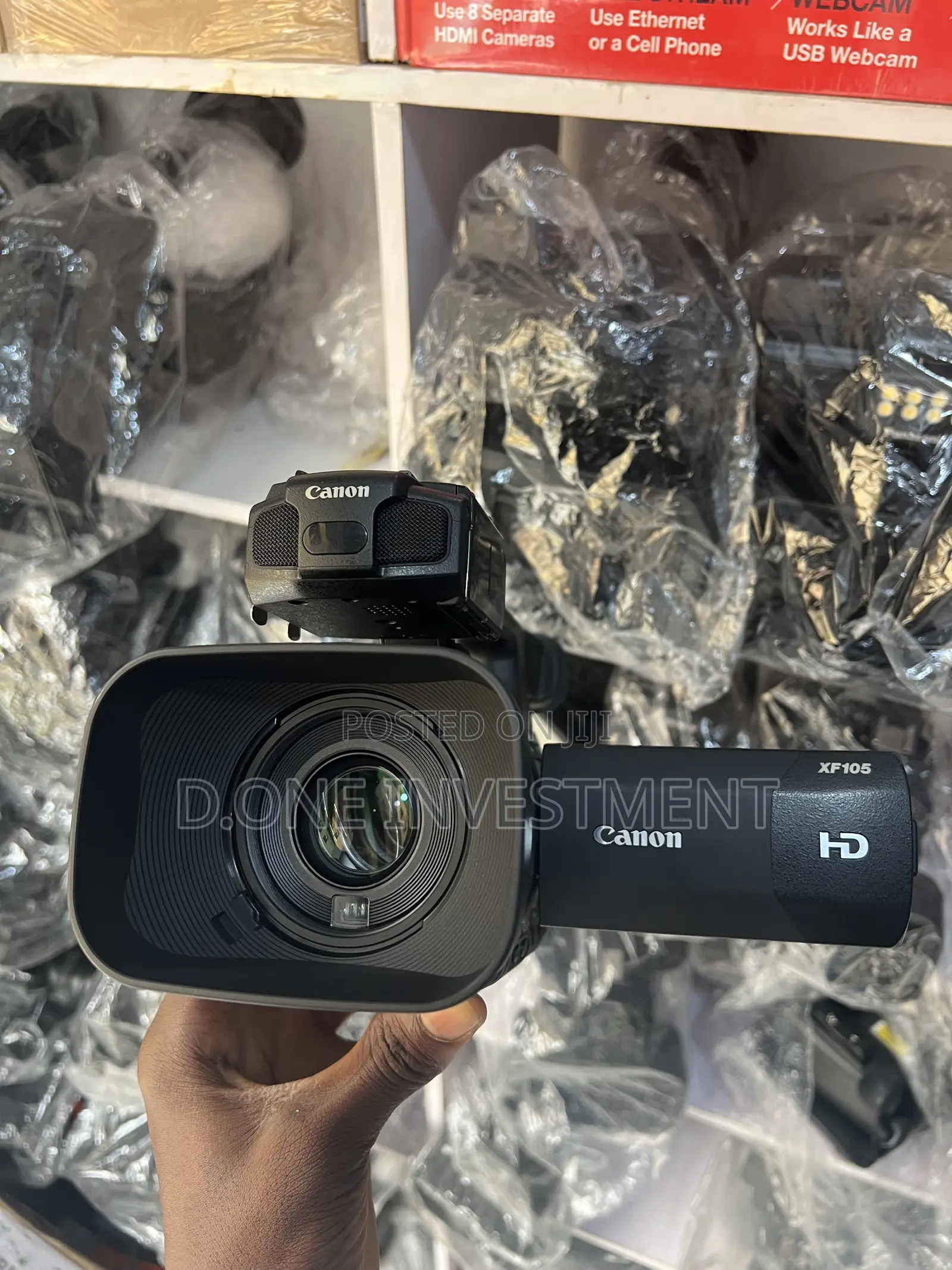 Canon Xf105 Hd Camcorder With Sdi and Hdmi Output