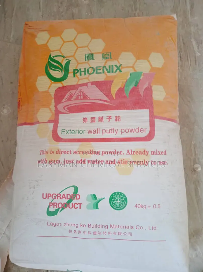 Phoenix Exterior Wall Putty Powder (40kg Bag)