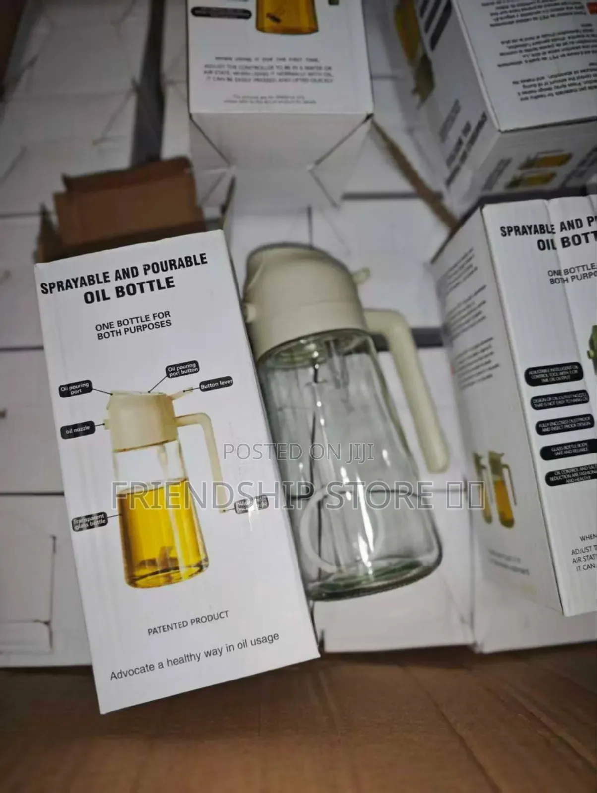 500 Ml Oil Bottle/Spray Bottle