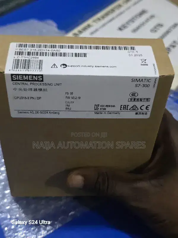 Siemens | 6es7315-2eh14-0ab0 | Simatic S7-300 Cpu 315-2 Pn/Dp