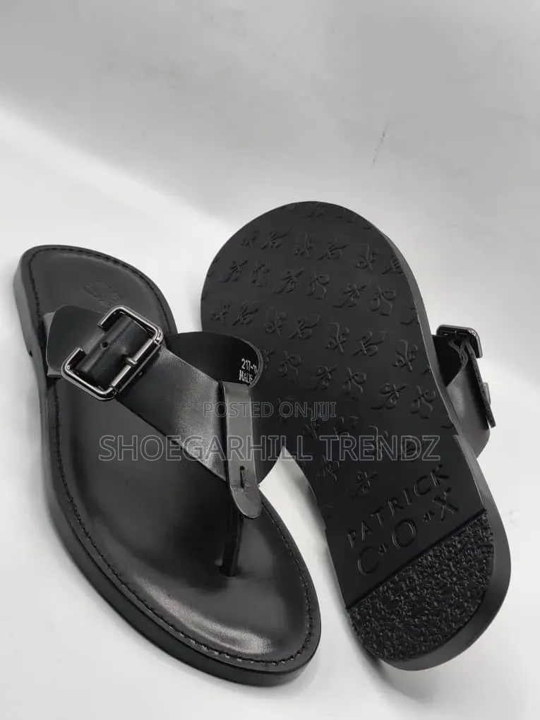 Premium Palm Slippers | Luxury Comfort Modern Scissors Style