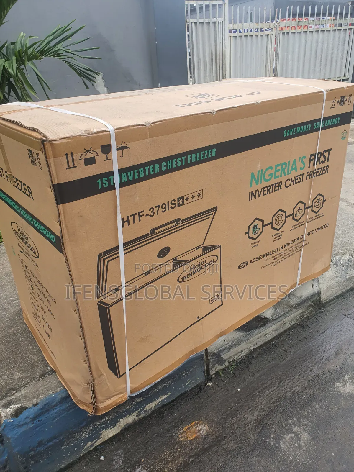 379litres Hier Thermocool Inverter Freezer