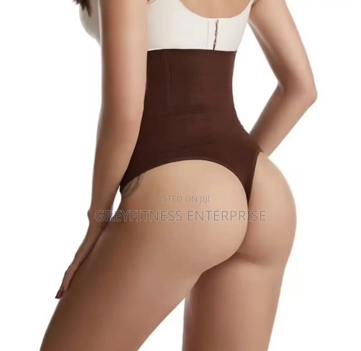 High Waist Tummy Slimming Tight With Fishbones
