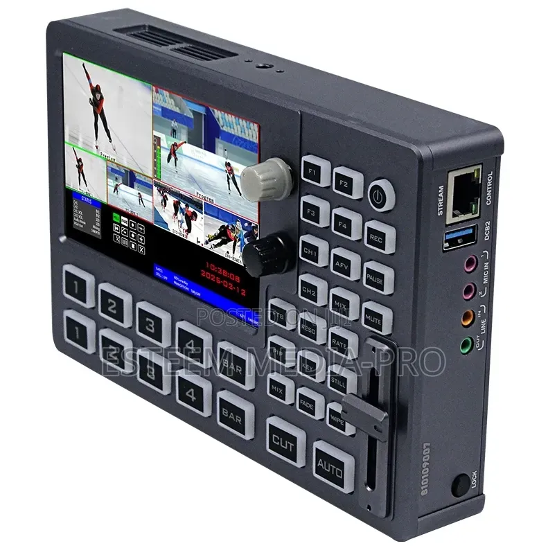 Devicewell Hds8301 Stream+Record+5"LCD+4 Hdmi+Chroma+Capture