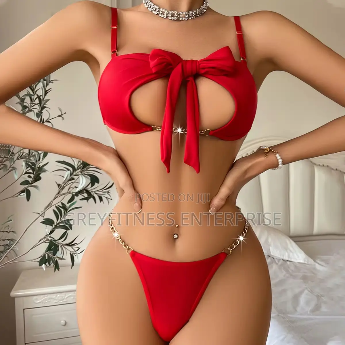 Ladies Sexy Chain Bikini