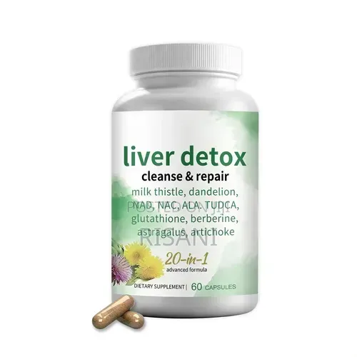 Liver Advanced+, 240 Veggie Capsules | 20-in-1 Complex With Milk Etc